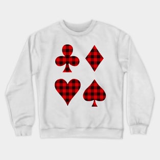 Playing Cards Suits Crewneck Sweatshirt